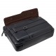 Портфель мягкий кожаный BUFFALO BAGS M5039A черный
