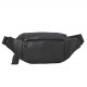 Мужская кожаная поясная сумка BUFFALO BAGS M9044A черная
