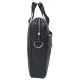Портфель мягкий кожаный BUFFALO BAGS M8523A черный