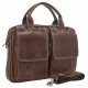 Портфель мягкий кожаный BUFFALO BAGS M8002C коричневый