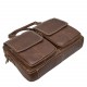 Портфель мягкий кожаный BUFFALO BAGS M8002C коричневый