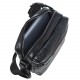 Мужская кожаная сумка через плечо BUFFALO BAGS M6067A черная