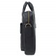 Мужская кожаная сумка через плечо BUFFALO BAGS M8579A черная