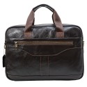 Портфель мягкий кожаный BUFFALO BAGS M8824C-1 коричневый