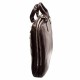 Портфель кожаный Desisan 052-019 коричневый флотар