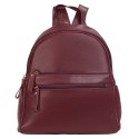 Кожаный женский рюкзак темно-красный BUFFALO BAGS MB173red