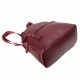 Кожаный женский рюкзак темно-красный BUFFALO BAGS MB173red