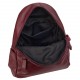 Кожаный женский рюкзак темно-красный BUFFALO BAGS MB173red