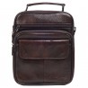 Мужская кожаная сумка через плечо BUFFALO BAGS M6103C коричневая
