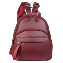 Кожаный женский рюкзак BUFFALO BAGS MB319red