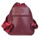 Кожаный женский рюкзак BUFFALO BAGS MB319red