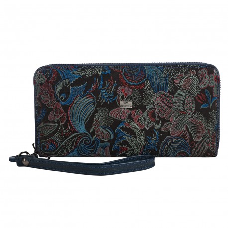 Кошелек женский кожа Desisan 09-962 цветы