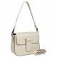 Сумка маленькая кожаная KARYA 5068-013 светло-бежевая