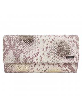 Кошелек женский кожа Desisan 150-755 золотисто-серая змея