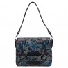 Сумка женская кожаная Desisan 2045-962 цветы