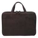Портфель кожа KARYA 0873-31 коричневый нубук