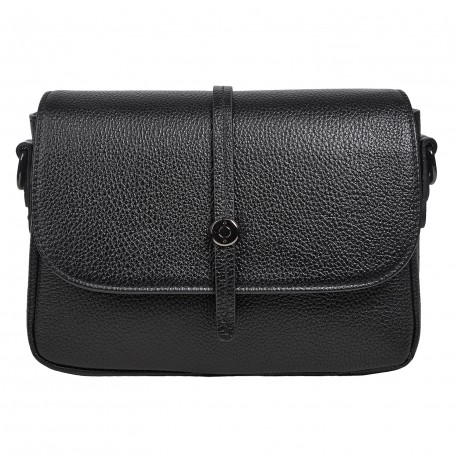 Сумка женская кожаная Desisan 2048-011 черный флотар