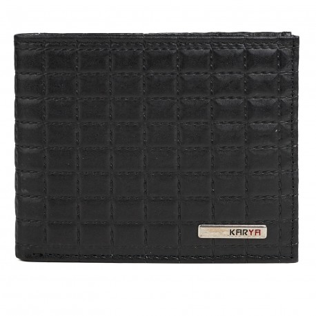 Портмоне мужское кожа KARYA 0987-088 черный в тиснении