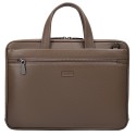 Портфель мягкий кожа KARYA 2545-51 тауп флотар