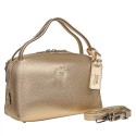 Сумка маленькая кожаная KARYA 2229-069 золото