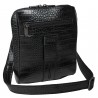Барсетка мягкая кожа KARYA 0678-53 черный кроко