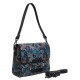 Сумка женская кожаная Desisan 2045-962 цветы