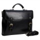 Портфель кожа Tony Bellucci 5261-101 черный гладкий