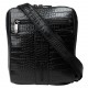 Барсетка мягкая кожа KARYA 0678-53 черный кроко