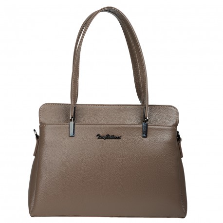 Сумка женская кожаная Tony Bellucci 0438-213 тауп