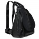 Кожаный женский рюкзак BUFFALO BAGS MB3191black