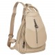 Кожаный женский рюкзак BUFFALO BAGS MB3191ltaupe