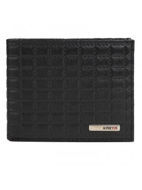 Портмоне мужское кожа KARYA 0987-088 черный в тиснении