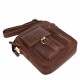 Мужская кожаная сумка через плечо BUFFALO BAGS 6232B коричневый нубук