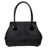 Сумка женская кожаная Desisan 7135-1011 черный кроко