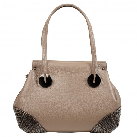 Сумка женская кожаная Desisan 7135-283 капучино