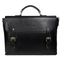 Портфель кожа Tony Bellucci 5261-101 черный гладкий