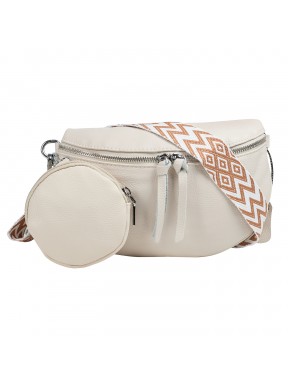 Сумка женская из натуральной кожи MB5813milk