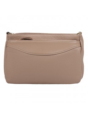 Сумка женская из натуральной кожи MB651cappuccino