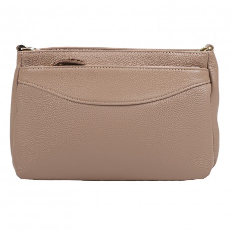 Сумка женская из натуральной кожи MB651cappuccino