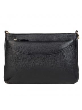Сумка женская из натуральной кожи MB651black
