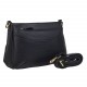 Сумка женская из натуральной кожи MB651black