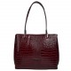 Сумка женская кожаная Tony Bellucci 0283-358 бордо кроко