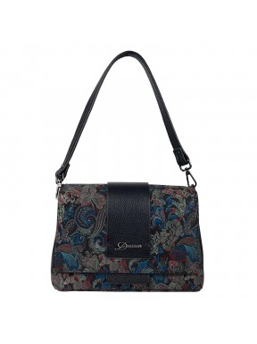 Сумка женская кожа Desisan 2050-962 цветы