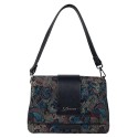 Сумка женская кожа Desisan 2050-962 цветы