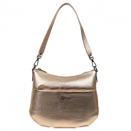 Сумка женская кожа Desisan 3018-674 золото