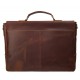 Портфель мягкий кожаный BUFFALO BAGS M2009R коричневый нубук