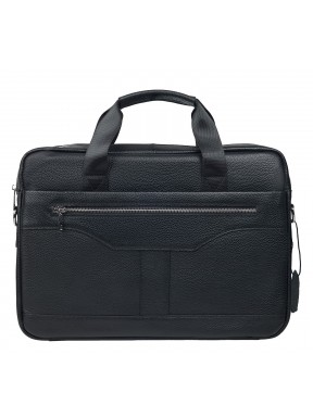 Портфель мягкий кожаный BUFFALO BAGS M5014A черный