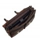Портфель мягкий кожаный BUFFALO BAGS M9033с коричневый н
