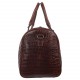 Сумка дорожкая кожаная BUFFALO BAGS M4011C коричневый кроко