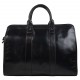 Сумка дорожкая кожаная BUFFALO BAGS M8566A черная